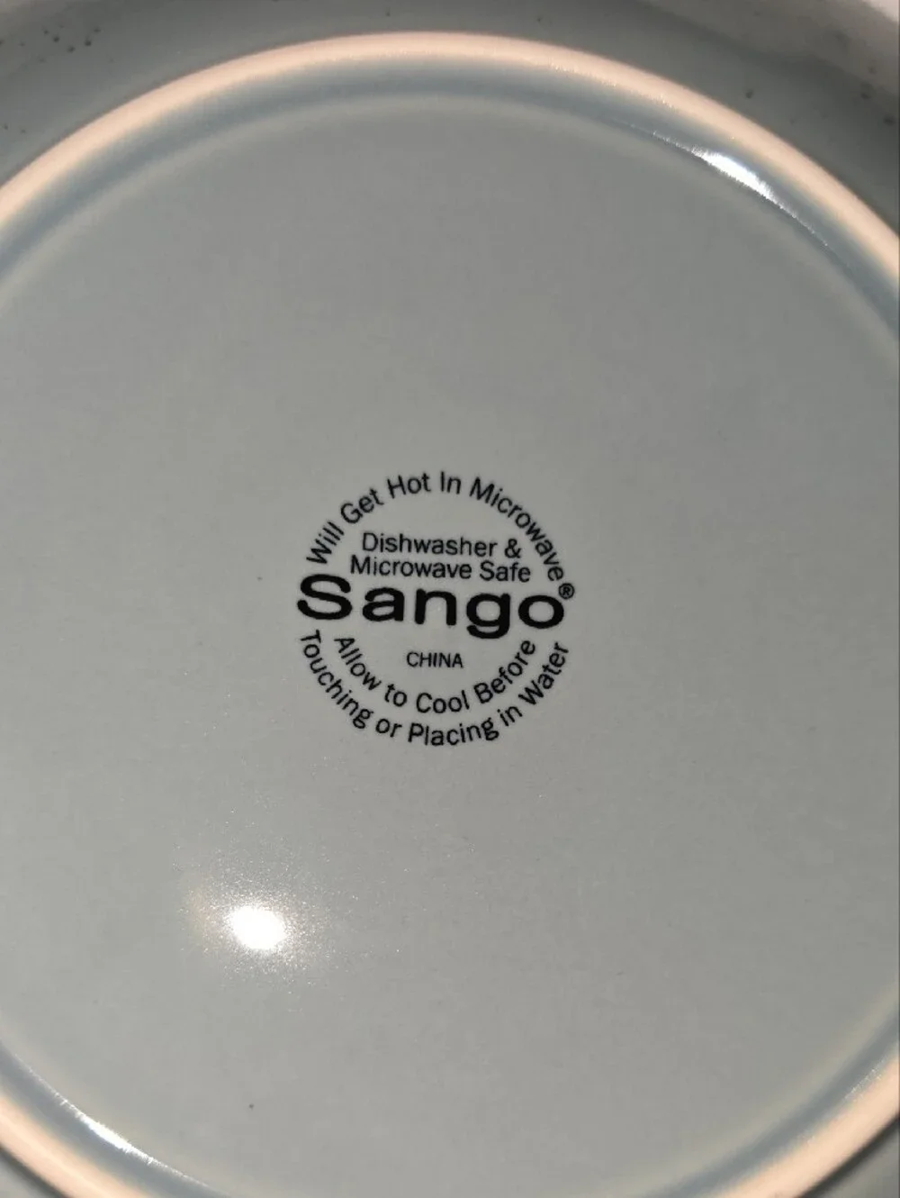 Sango Siterra Stoneware Salad Plate Set Of Four 8-3/8
